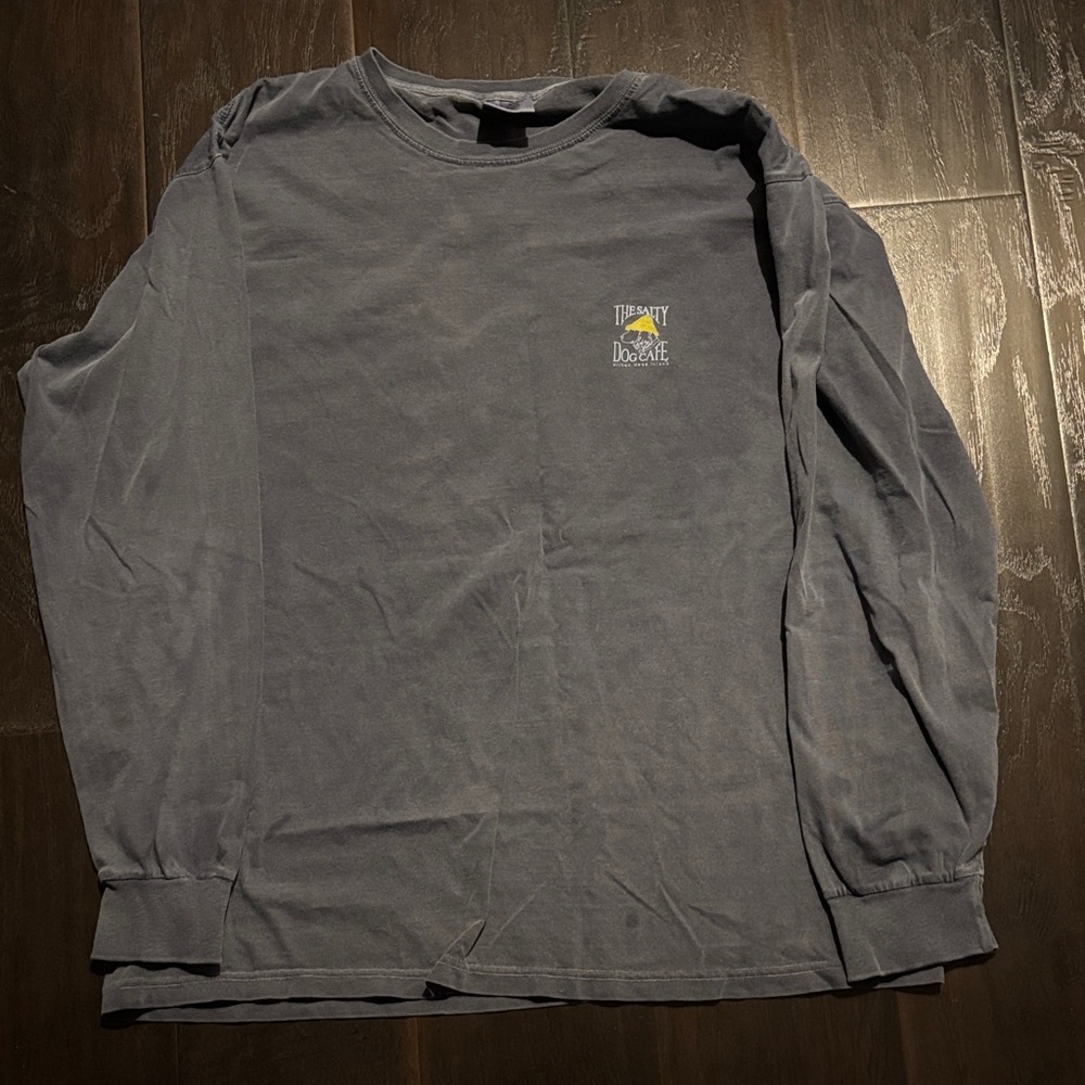 Men's Gray Long Sleeve Shirt